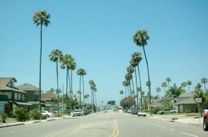 Photo of a California street
